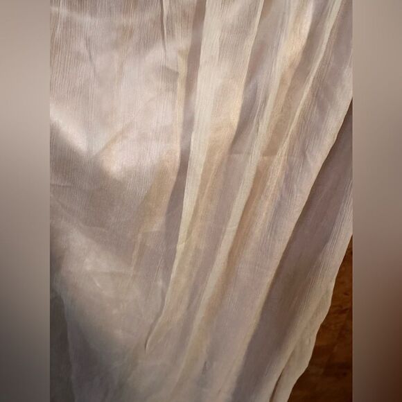 Susie Mooratoff one shoulder maxi champagne dress - Picture 6 of 8